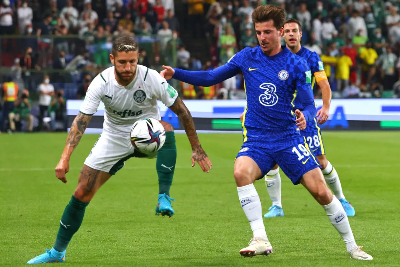 Chelsea e Palmeiras se enfrentaram no estádio Mohammed Bin Zayed, em Abu Dabi, nos Emirados Árabes