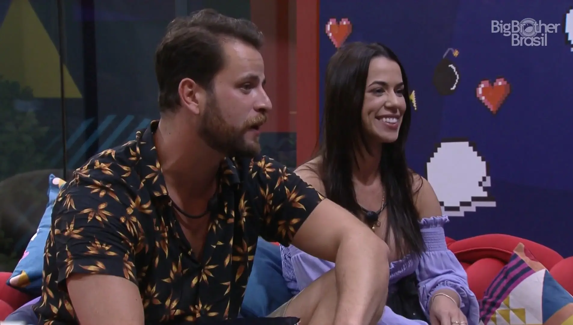 Imagem da notícia: Enquete casa de vidro: resultado parcial aponta que Larissa e Gustavo não devem entrar no BBB 22