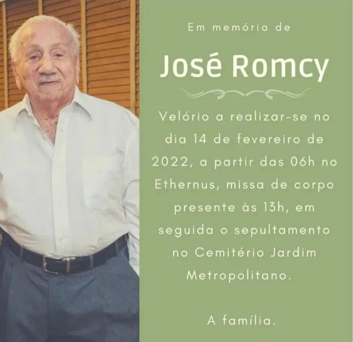 Familiares compartilham nas redes sociais informações sobre falecimento do empresário