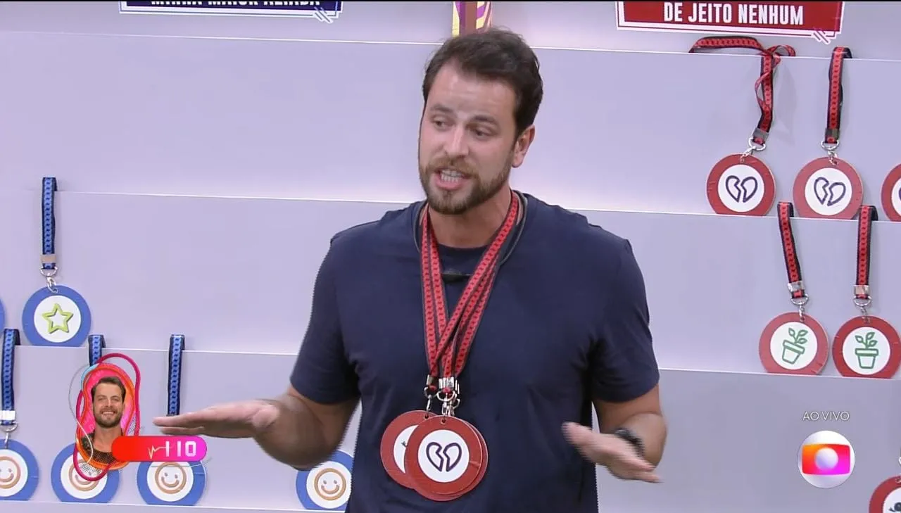 Gustavo foi o principal alvo da casa durante o Jogo da Discórdia desta segunda-feira (21)