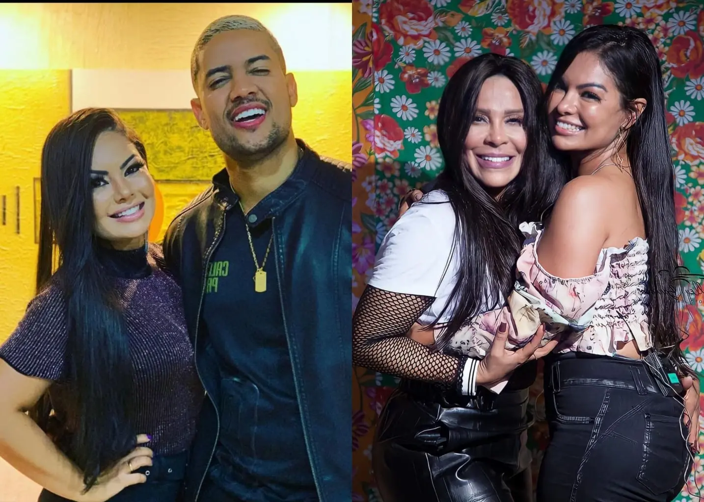 Marido e companheira de palco da cantora tiveram fortes emoções em velório