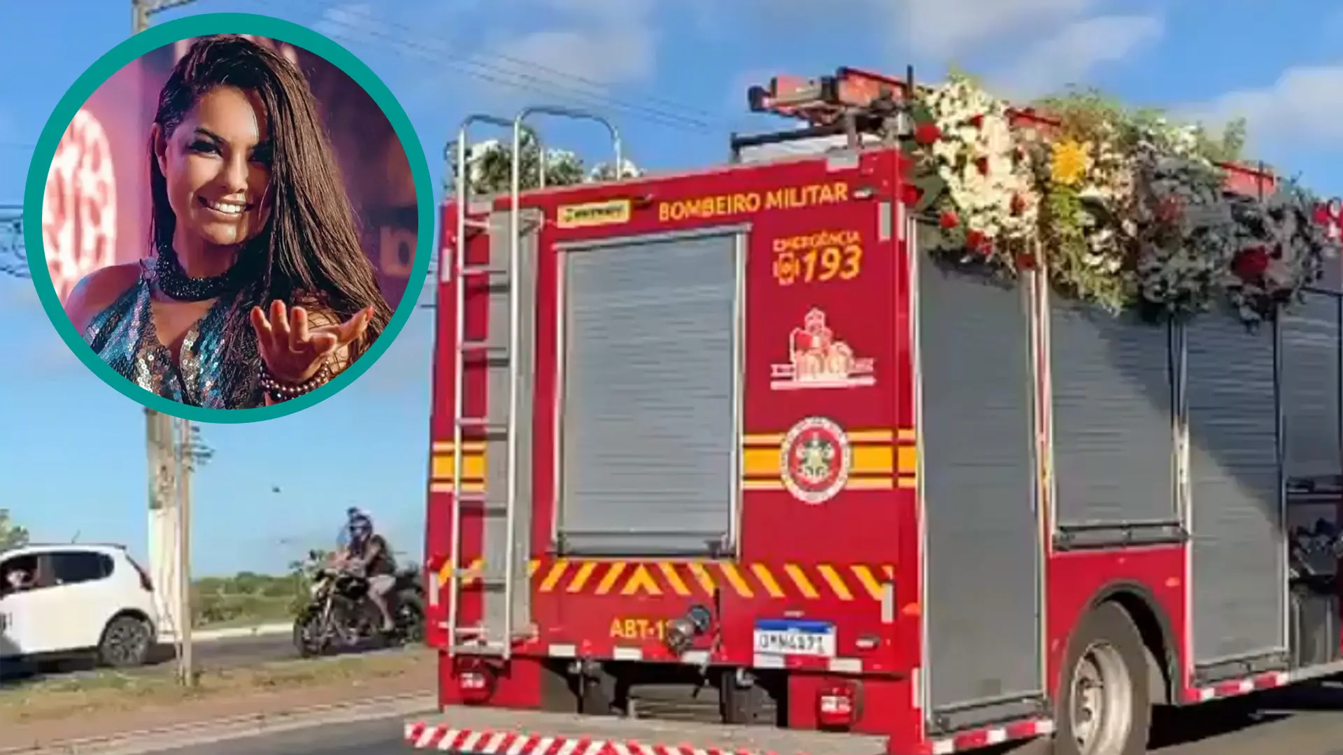 Imagem da notícia: Corpo de Paulinha Abelha é levado em cortejo para Simão Dias