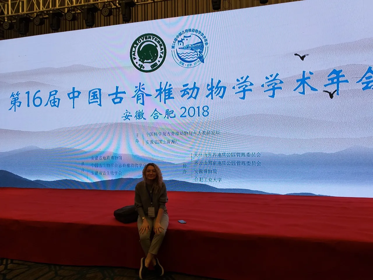 Flaviana apresentou trabalhos e pesquisas na China, em 2018