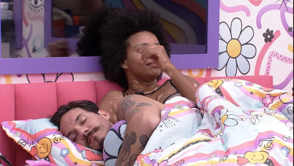 Imagem da notícia: Cearense Vyni brinca com Natália e Eliezer no BBB 22: 'nada de BBBabies aqui'