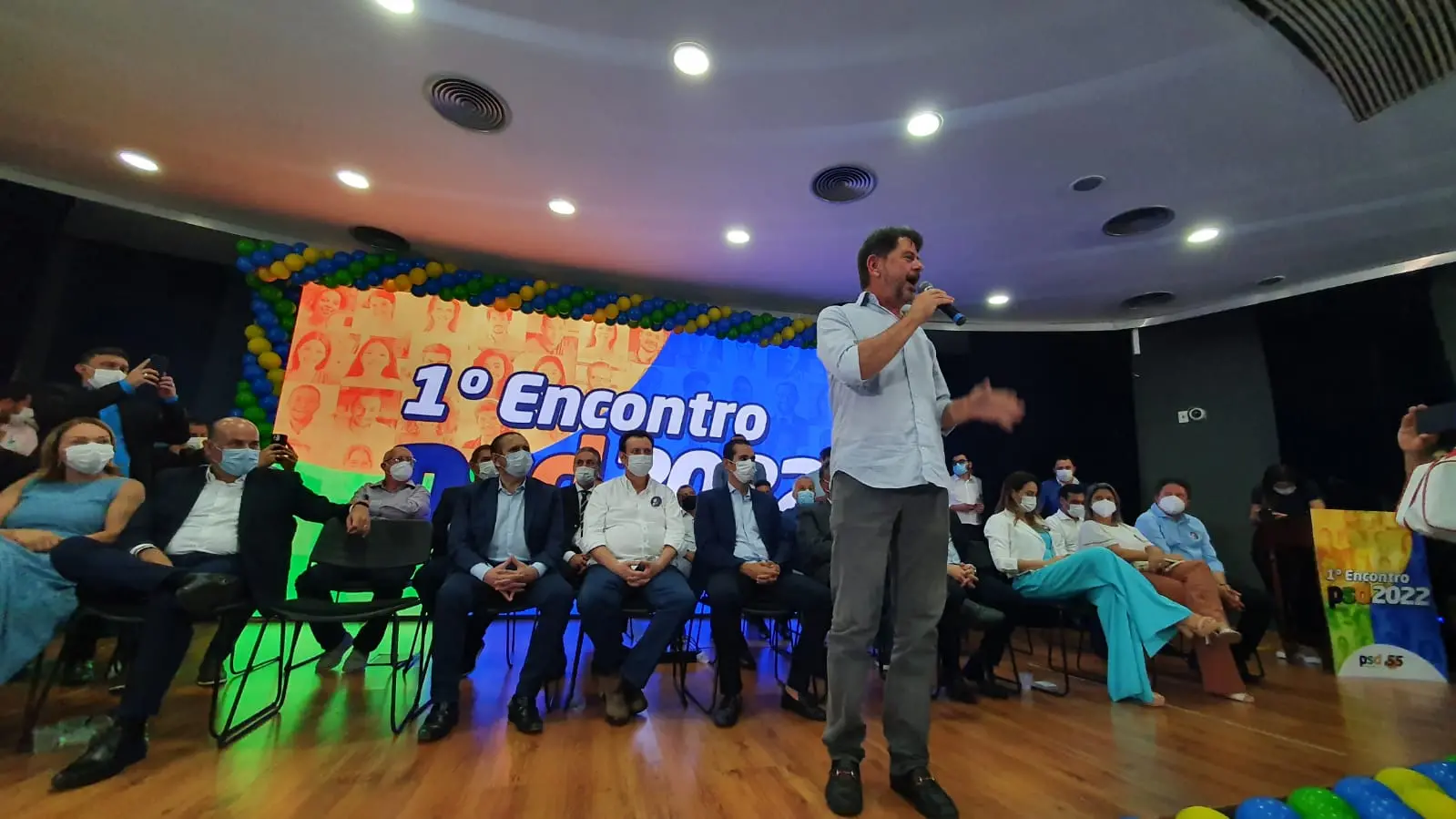 Imagem da notícia: Evento do PSD tem elogios de Kassab a Ciro e lembrança de desentendimento entre Cid e Domingos Filho