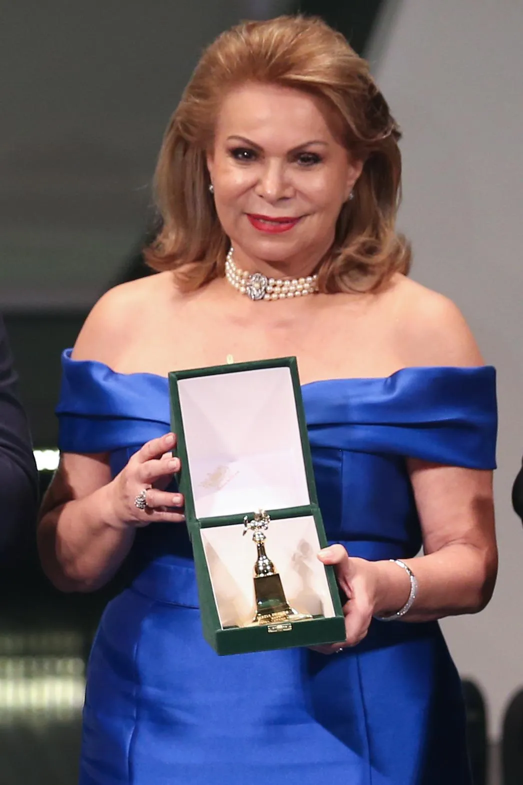 A desembargadora Iracema do Vale ganhou o prêmio Sereia de Ouro, concedido pelo Sistema Verdes Mares, em 2019.