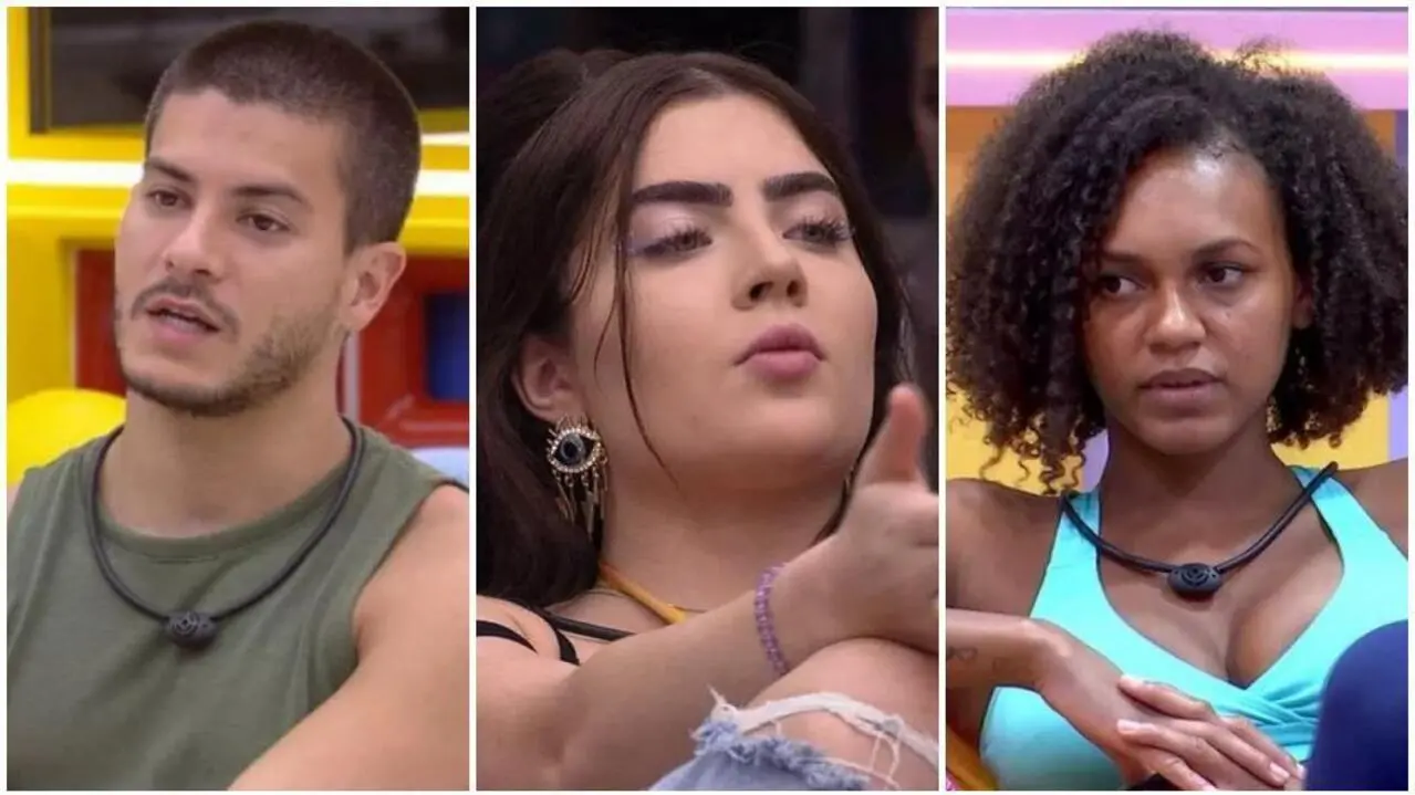 Imagem da notícia: Enquete BBB 22: Arthur Aguiar, Jade Picon ou Jessilane? Vote em quem você quer fora da casa