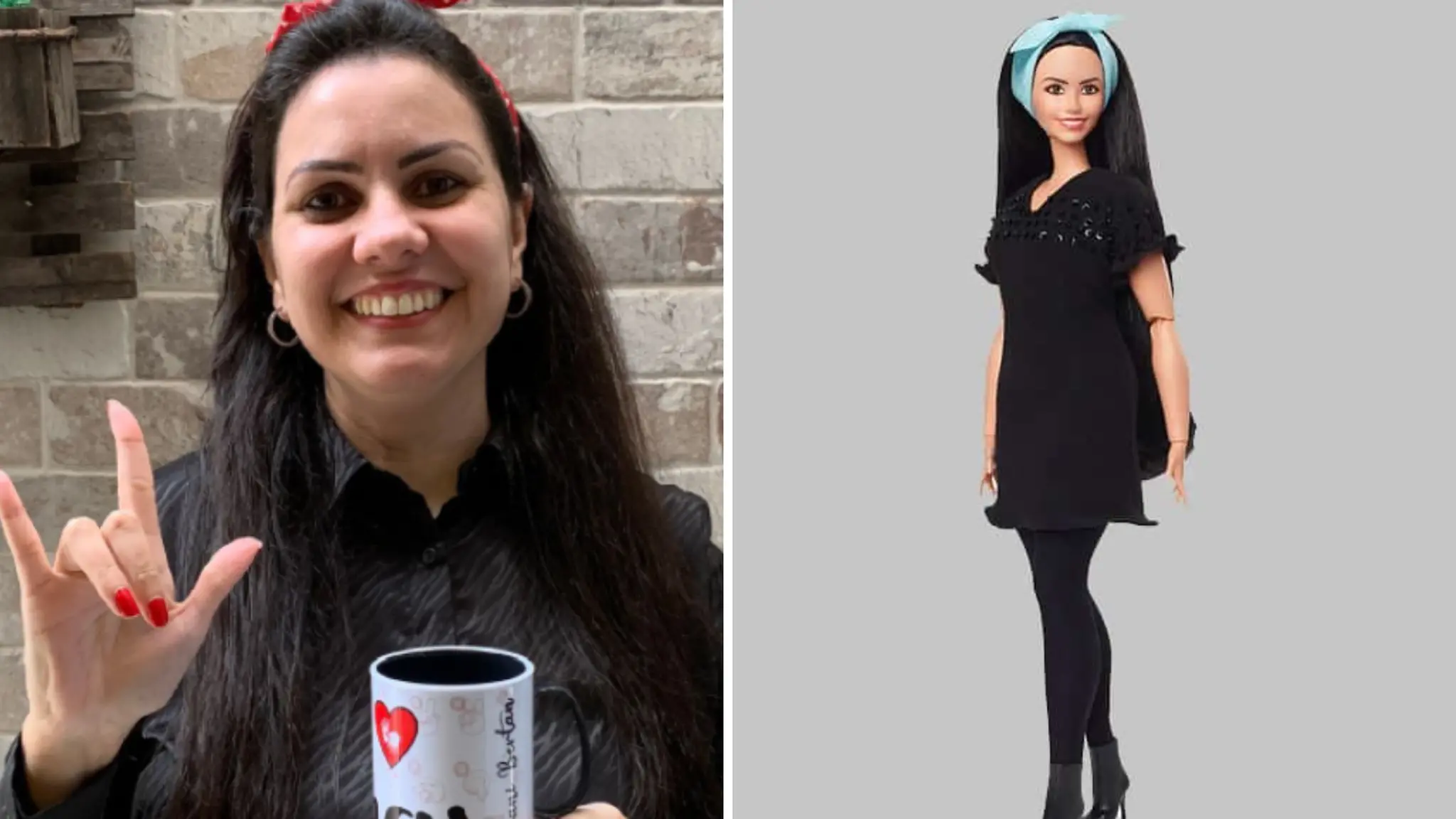 Imagem da notícia: Professora brasileira que trabalha com educação para surdos vira Barbie
