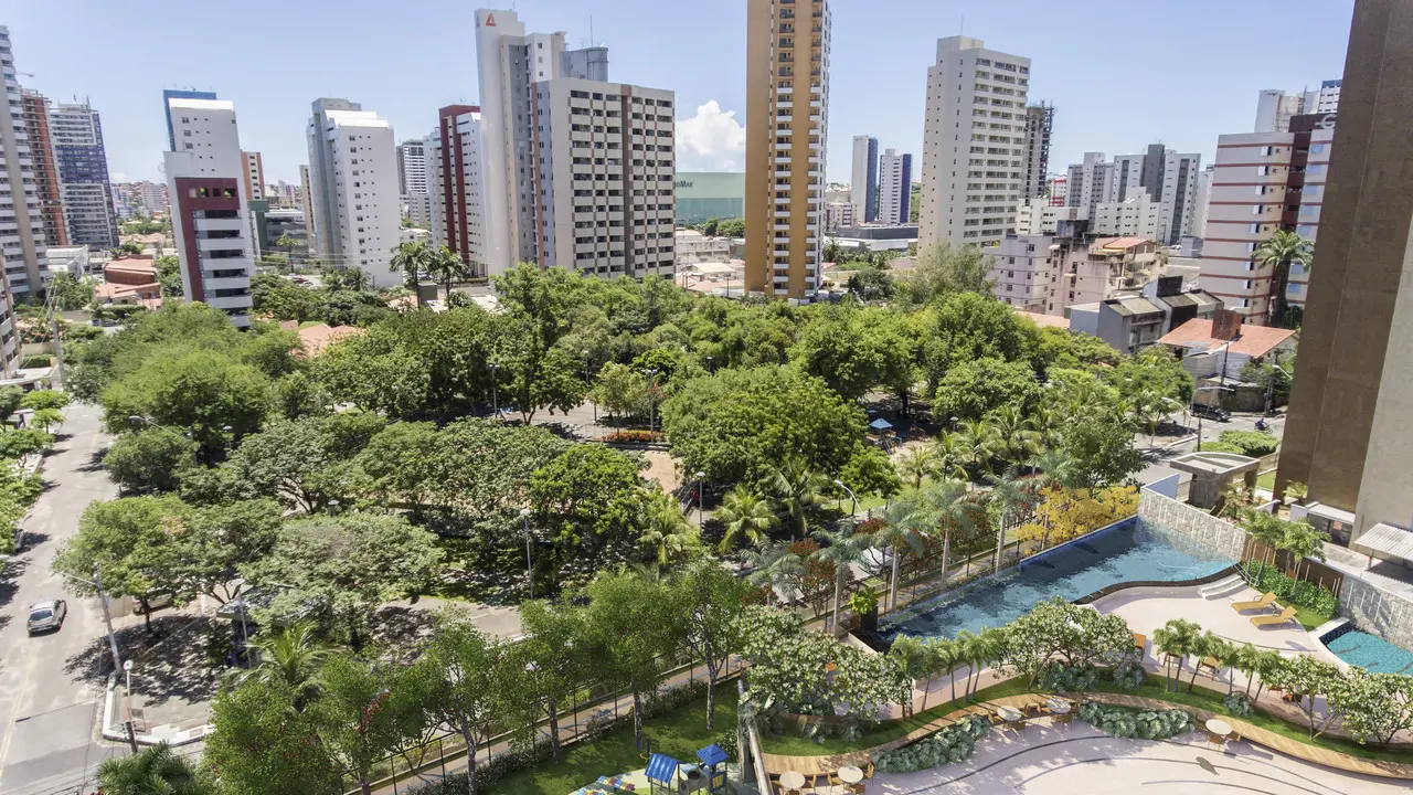 Imagem da notícia: Edifícios sustentáveis se tornam tendência de urbanismo em Fortaleza; conheça conceito 