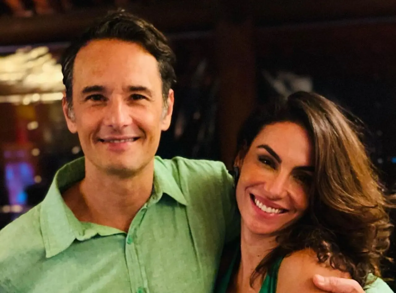 Imagem da notícia: Rodrigo Santoro exalta amor por filha e esposa em postagem no Instagram