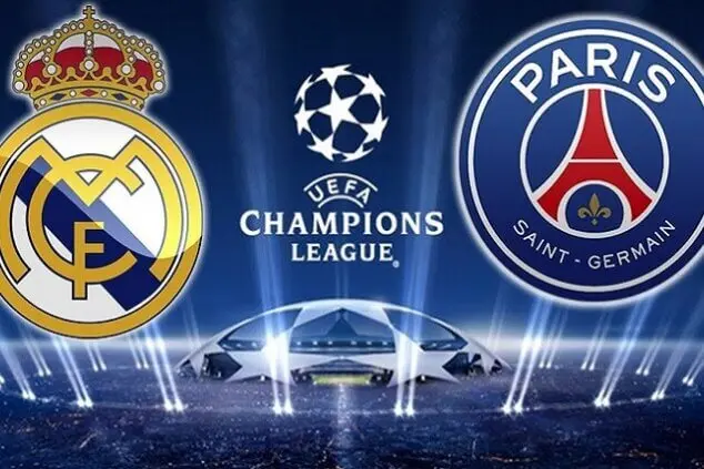 Imagem divulgação Real Madrid x PSG