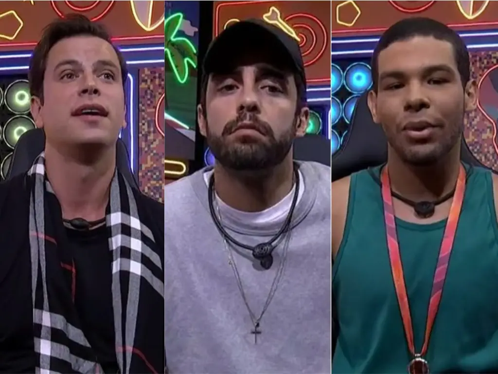 Imagem da notícia: Enquete BBB 22: Gustavo, Pedro Scooby ou Vyni? Vote em quem você quer fora da casa