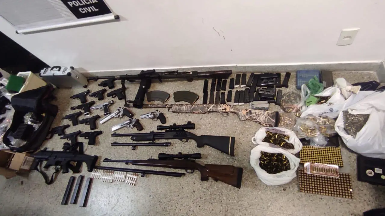 Imagem da notícia: Ceará registra média de 22 armas de fogo apreendidas, a cada dia
