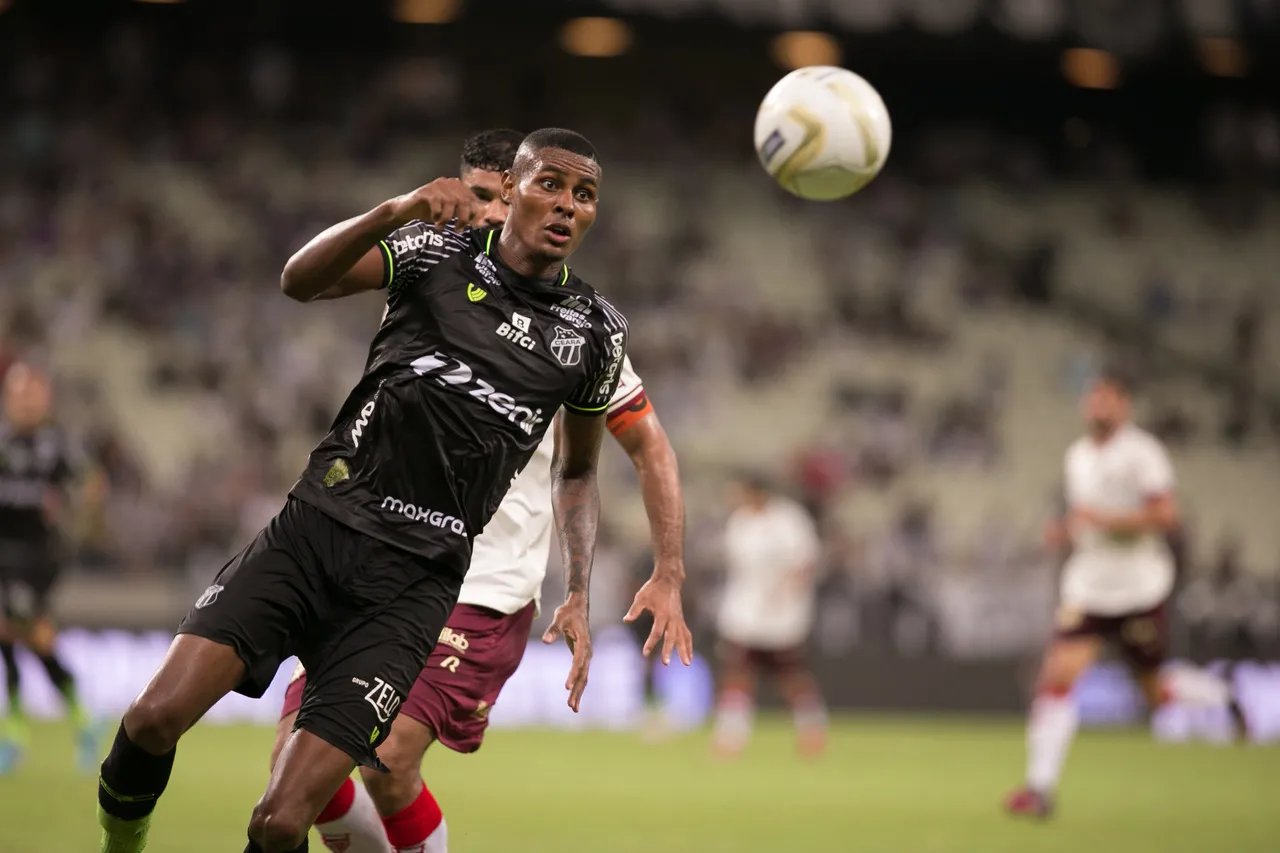 O Ceará foi superado pelo CRB em disputa de pênalti da Copa do Nordeste