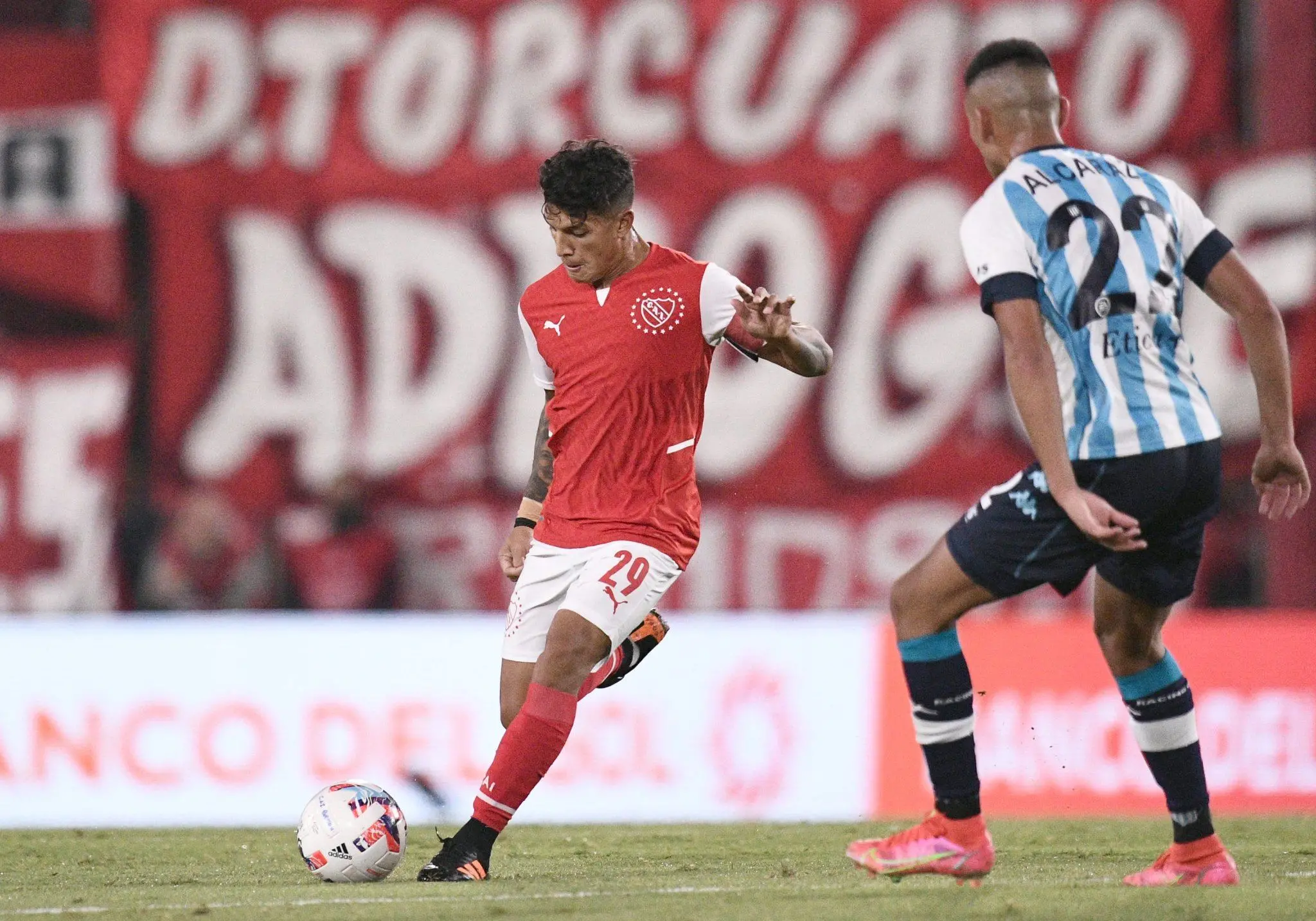 Independiente em partida contra o Racing