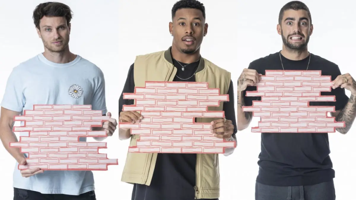 Imagem da notícia: Enquete BBB 22: Lucas, Paulo André ou Pedro Scooby? Vote em quem você quer fora da casa
