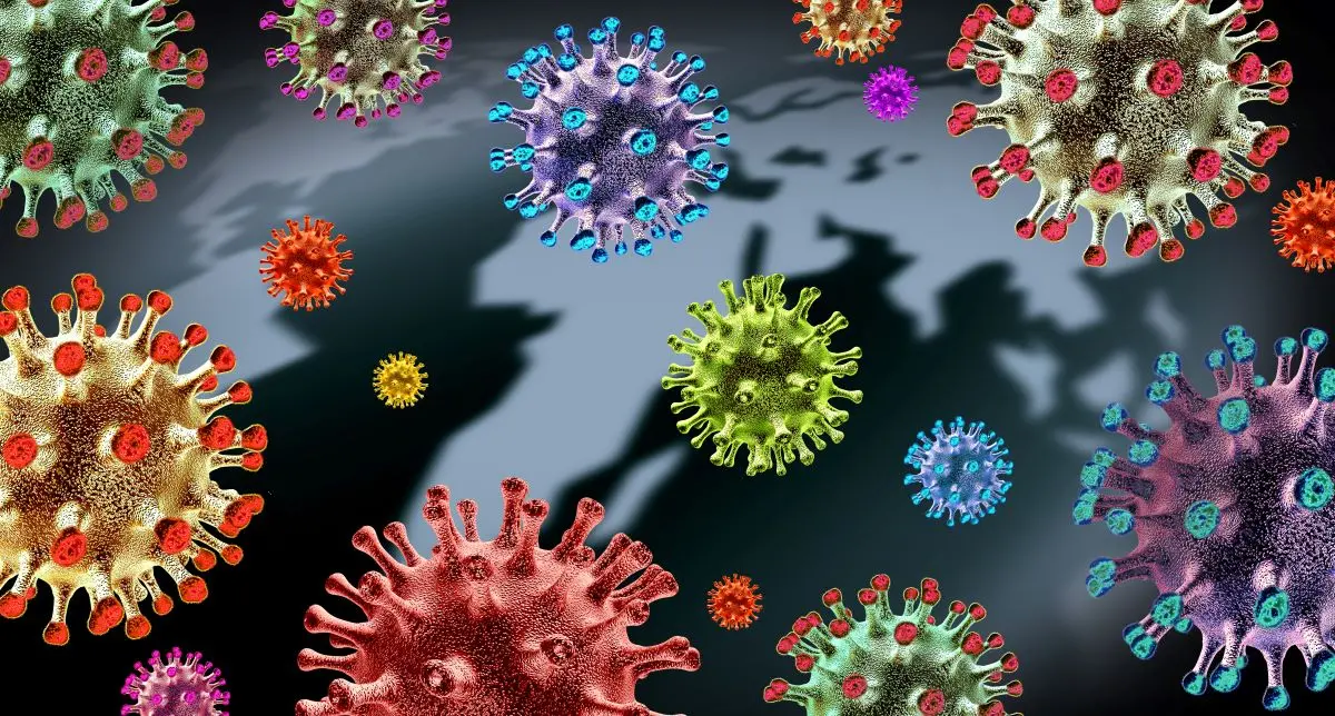 Imagem da notícia: Nova variante do coronavírus descoberta no Reino Unido combina dois subtipos da Ômicron