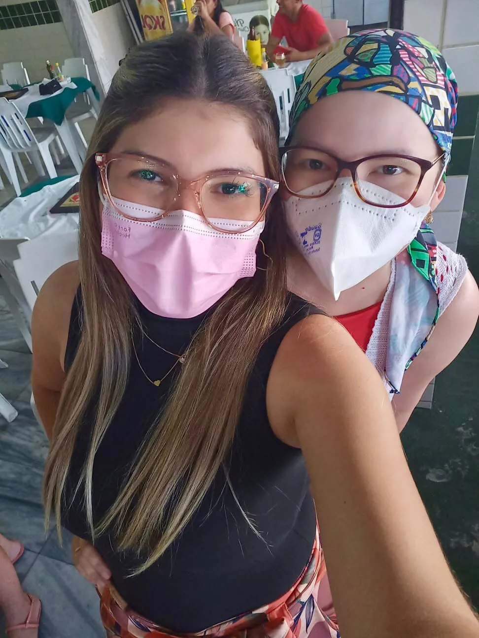 A profissional de saúde doará a medula óssea para a repórter, que enfrenta um linfoma agressivo desde 2021