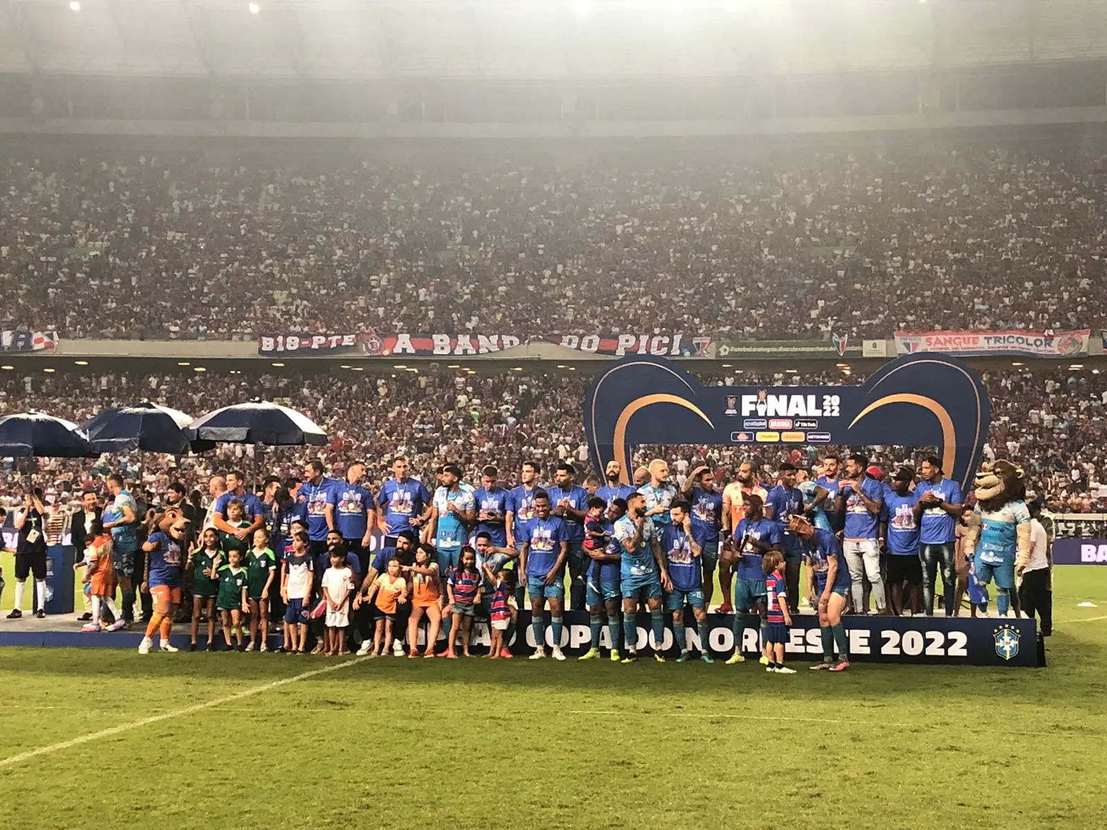Imagem da notícia: Invicto e melhor ataque: veja como foi a campanha do Fortaleza na Copa do Nordeste