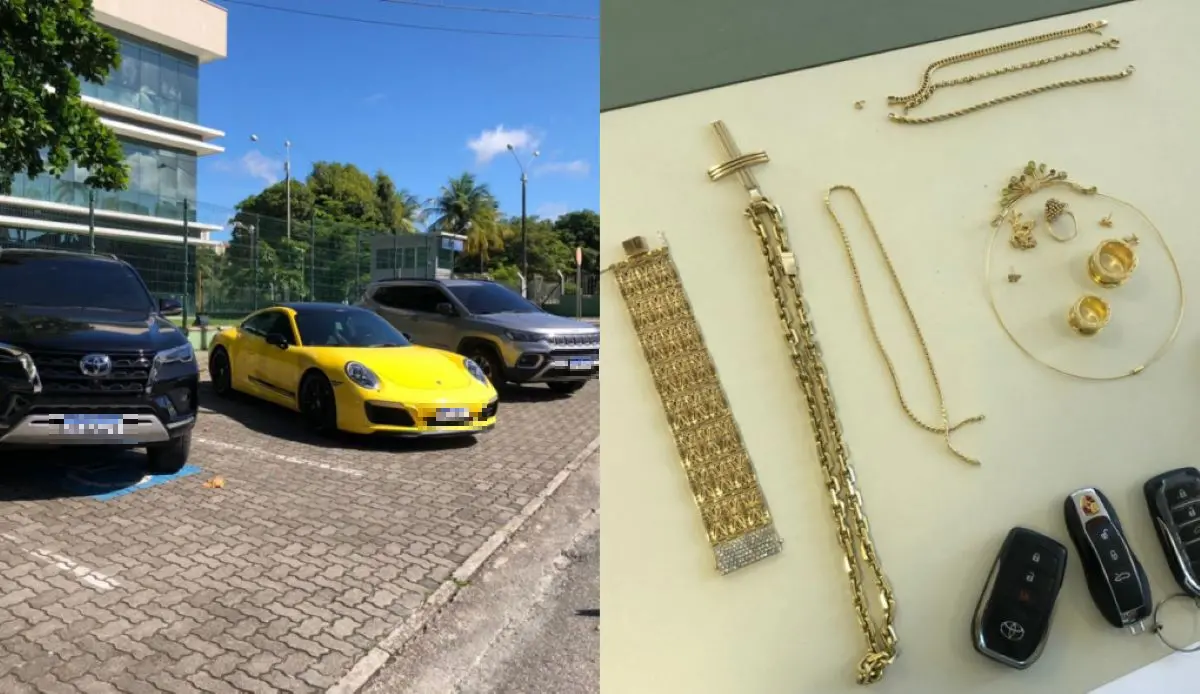 Imagem da notícia: Apartamento na praia, Porsche e joias de ouro: Justiça decreta perda de bens de chefe de facção