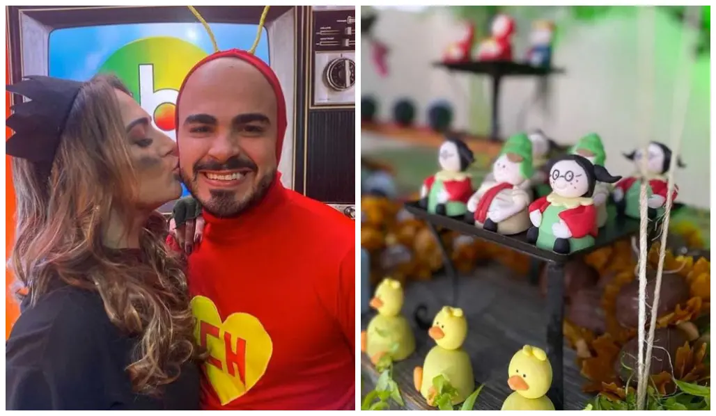 Imagem da notícia: Festa de aniversário com tema inspirado no SBT viraliza nas redes sociais