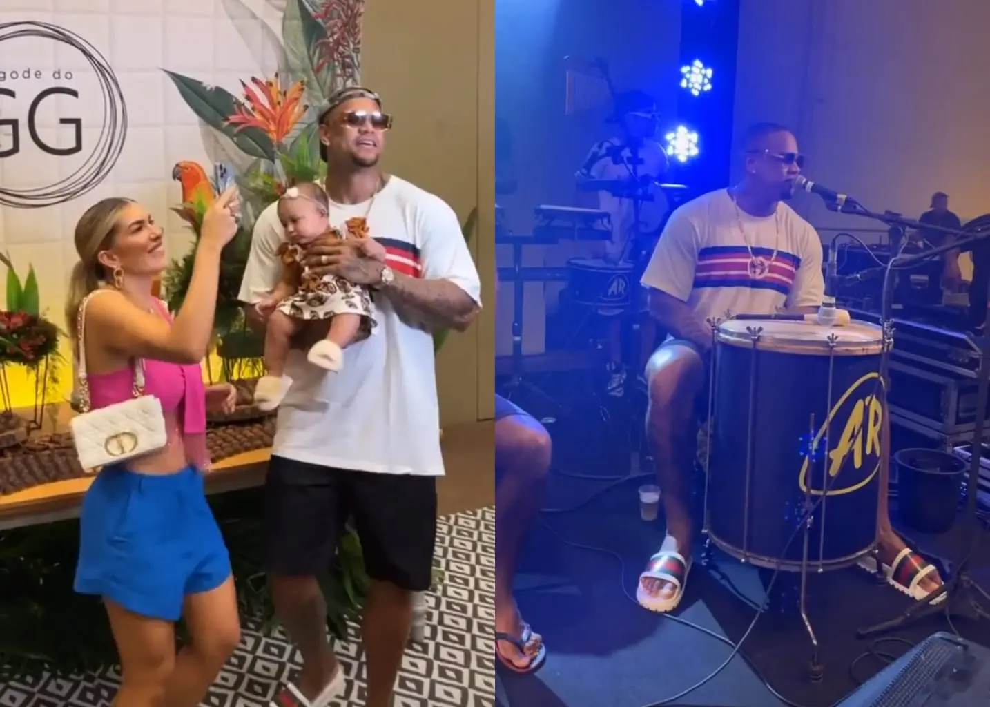 Imagem da notícia: Léo Santana comemora 34 anos com festa 'Pagode do GG' em Fortaleza