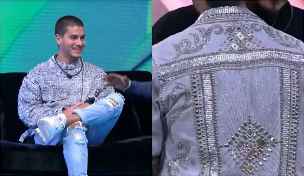Imagem da notícia: Jaqueta do Arthur Aguiar: conheça designer que fez peça do brother