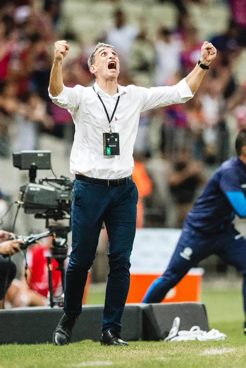 Imagem da notícia: Vojvoda comemora primeira vitória do Fortaleza na Libertadores: 