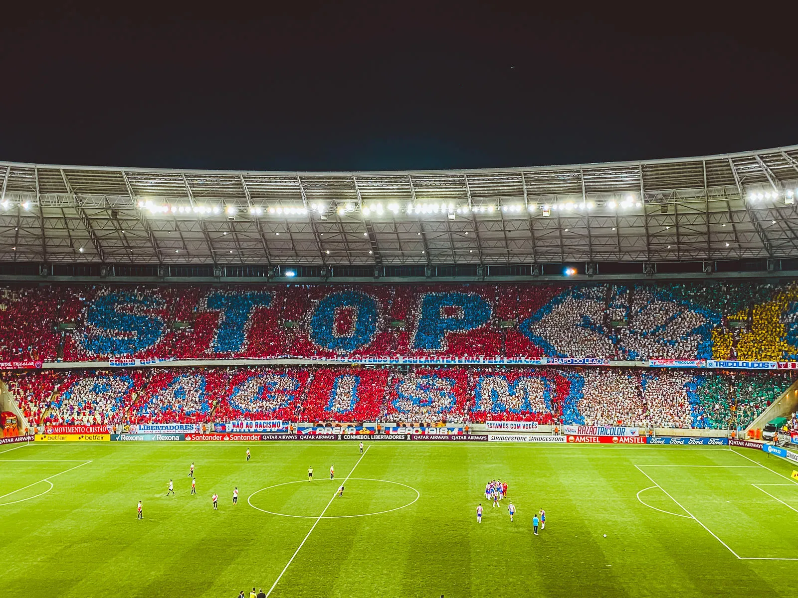 Mosaico permanente do Fortaleza pede 