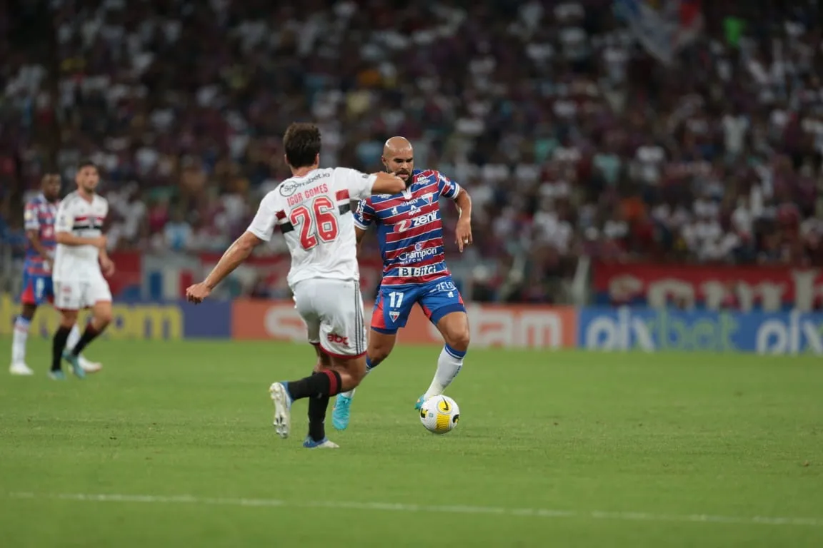 Fortaleza e São Paulo em campo no Castelão pela Série A do Brasileiro