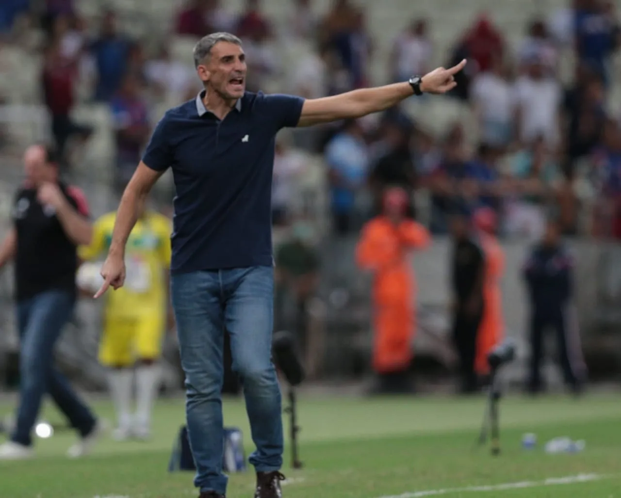 O técnico Juan Pablo Vojvoda tem contrato no Fortaleza até o fim de 2022