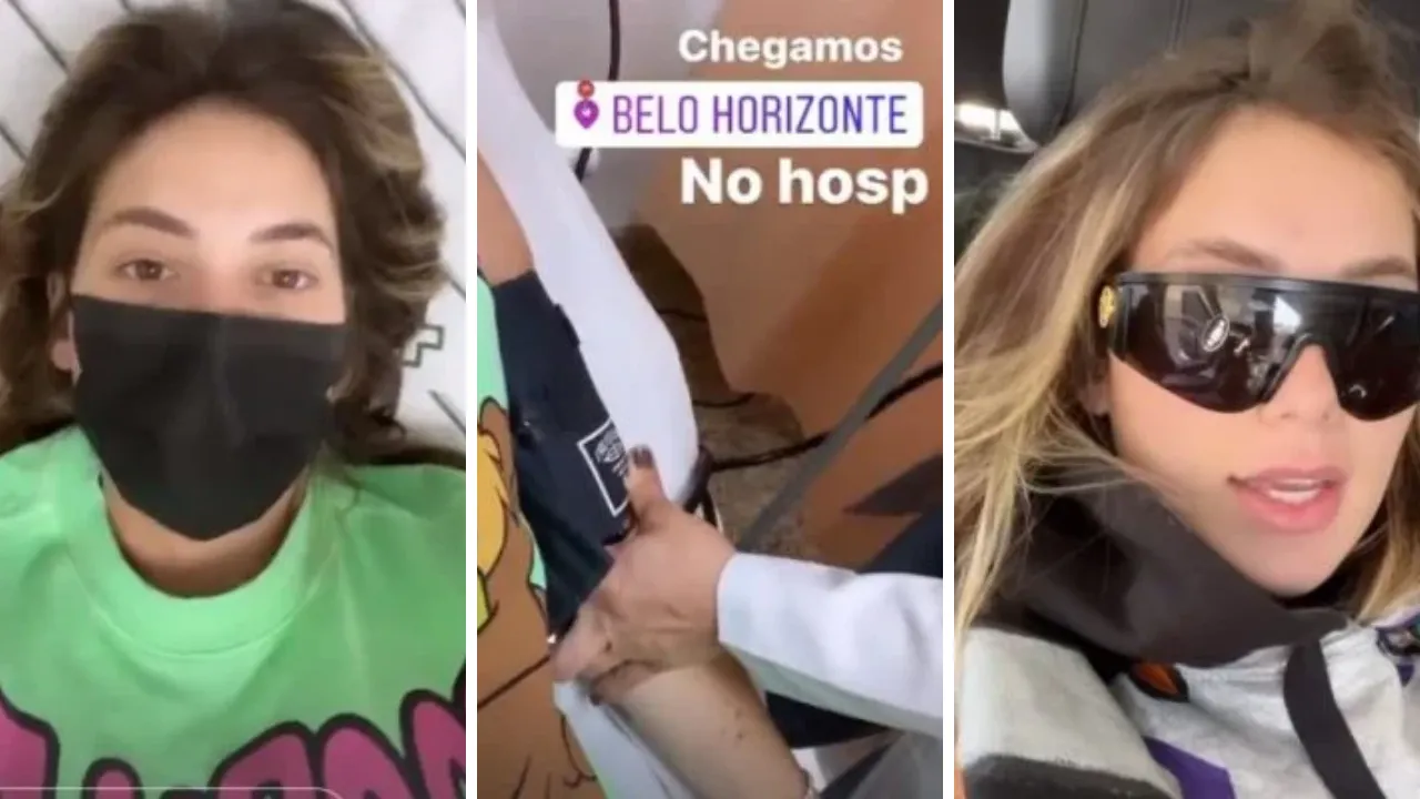A jovem está acompanhando o marido enquanto ele realiza shows pelo Brasil