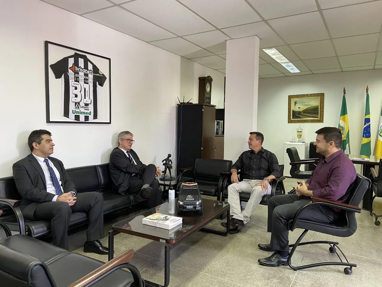 Reunião ocorreu na sede da SSPDS