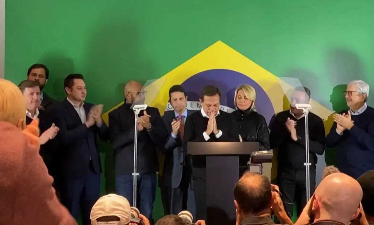 Imagem da notícia: João Doria desiste de pré-candidatura à presidência da República