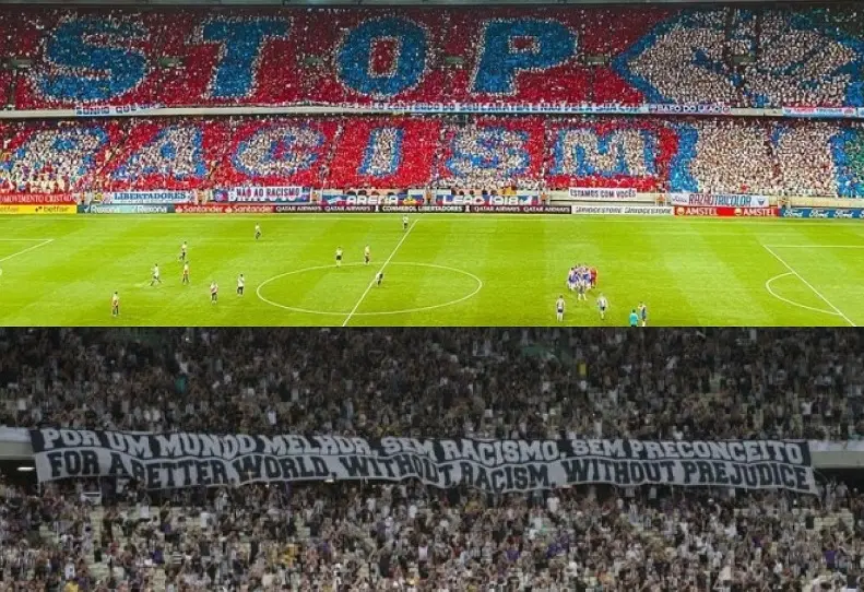 Imagem da notícia: Casos de racismo no futebol disparam em 2022; torcedores cearenses estão entre as vítimas