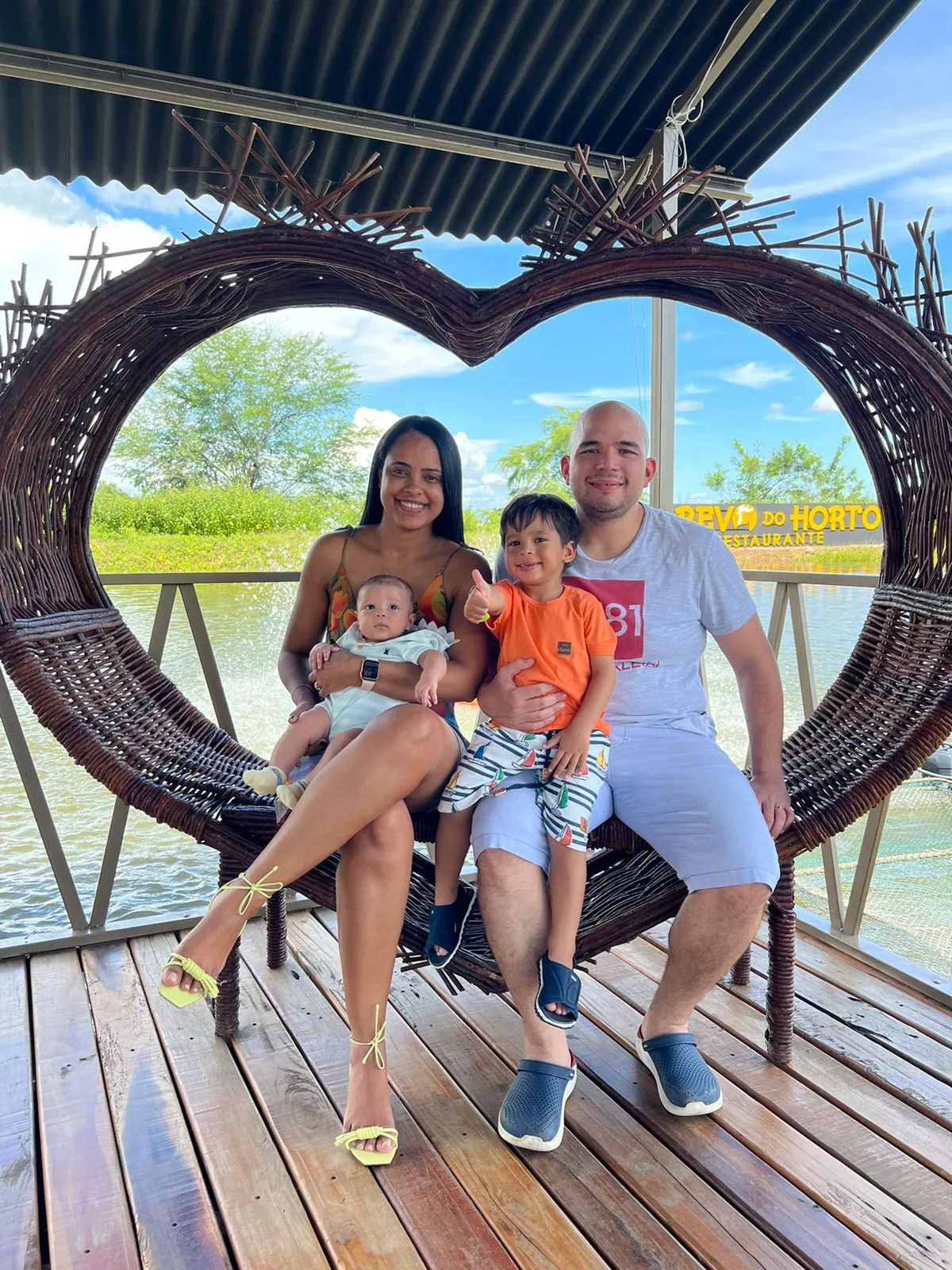 Erica e Pablo se conheceram em 2016 e, dois anos depois, se casaram