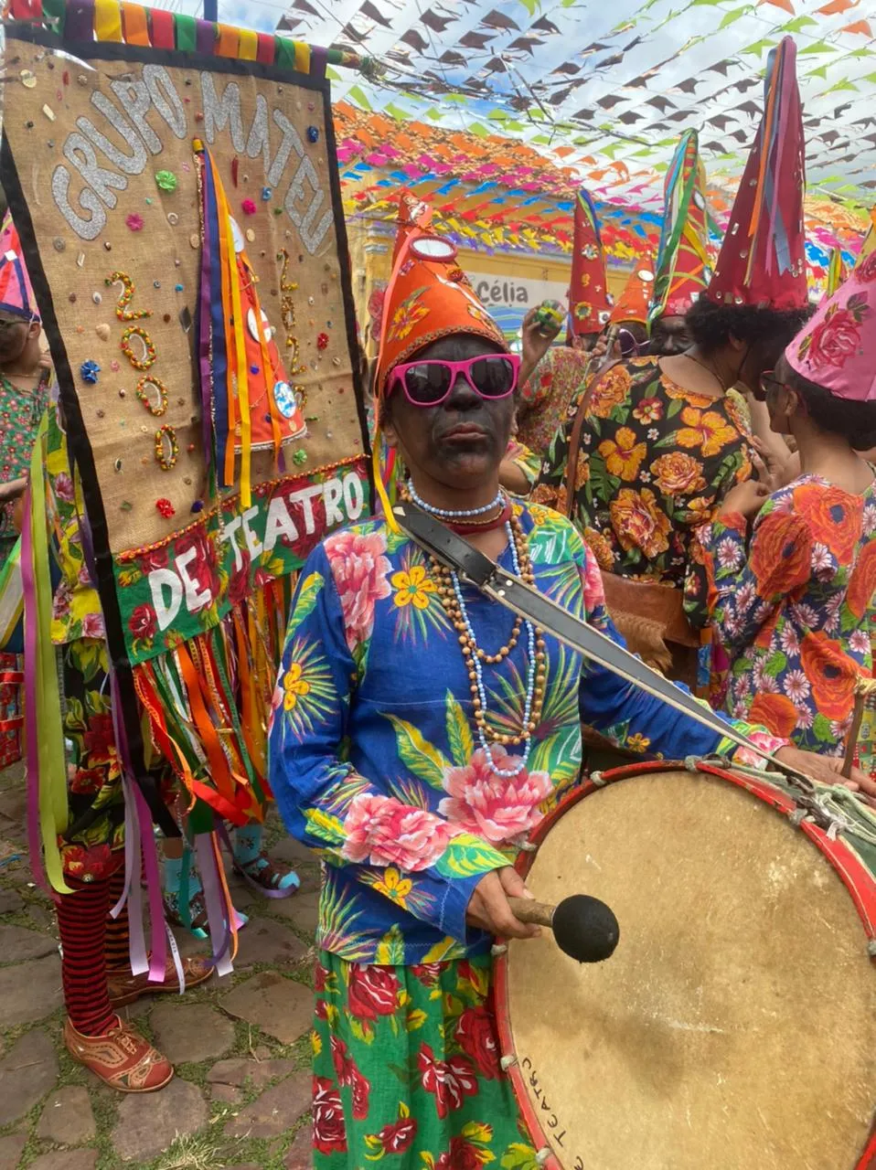 Ni Sousa é a fundadora do Grupo Mateu de Teatro, criado há 22 anos