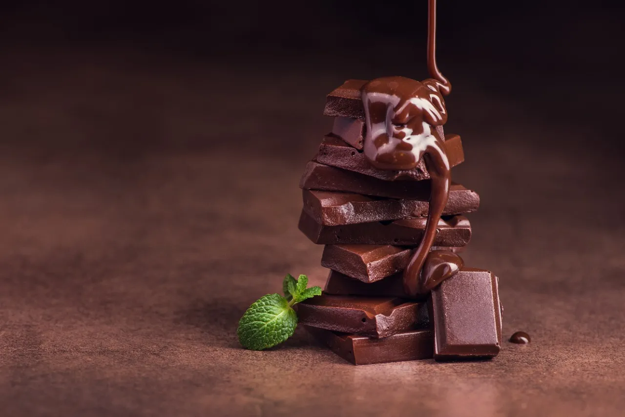 As propriedades do chocolate podem variar dependendo do tipo