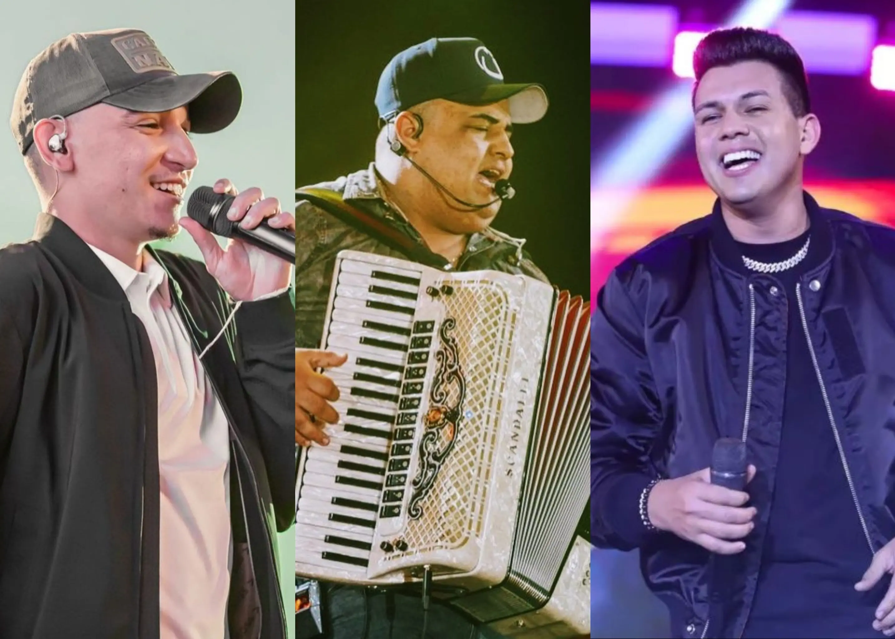 Imagem da notícia:  João Gomes e Tarcísio do Acordeon estreiam no São João com agenda de 40 shows no mês; veja ranking