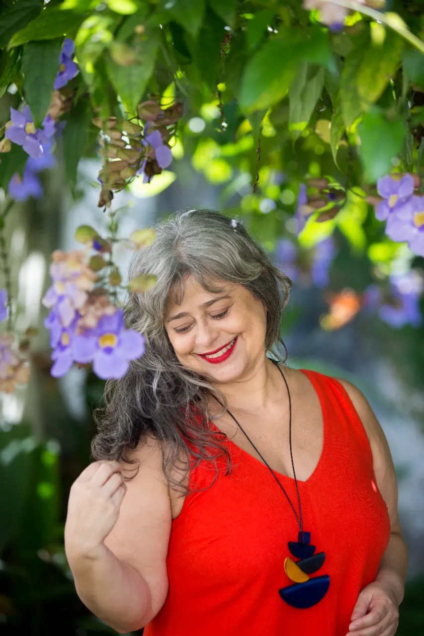 Para Gislene, o processo de envelhecimento é encarado como algo natural do ser humano