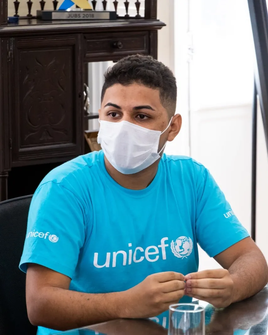 Jovem cearense Felipe Caetano é co-fundador de comitê nacional de combate ao trabalho infantil