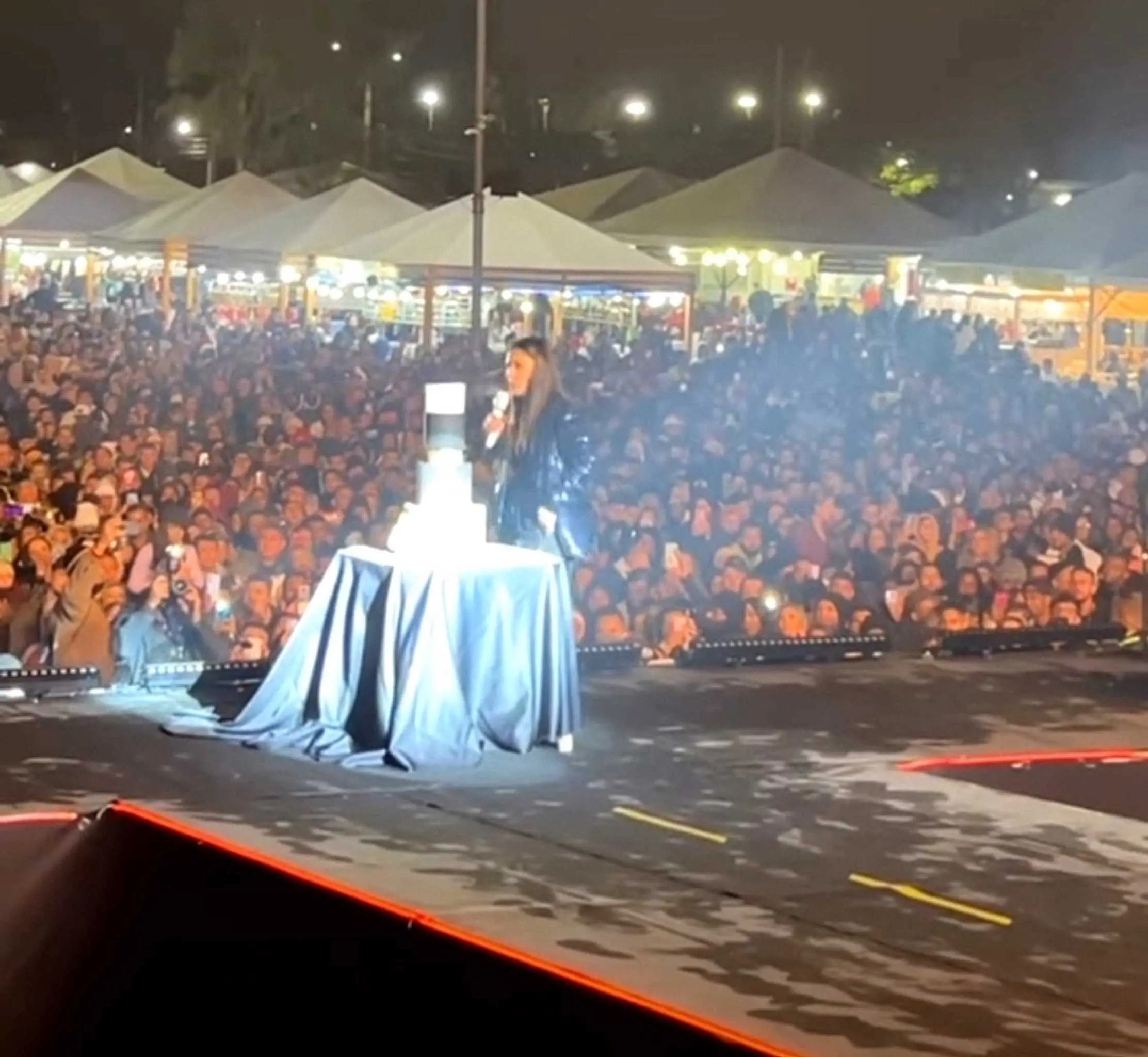 Imagem da notícia: Sem Simaria, Simone faz show e homenagem à irmã: 