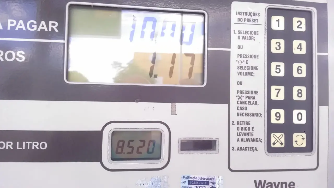 Gasolina mais cara