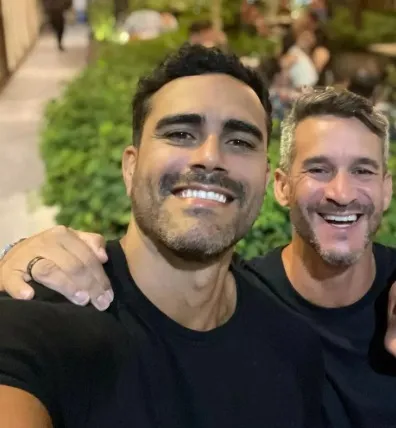 Felipe e Cristiano se conheceram em 2020, no início da pandemia de Covid-19