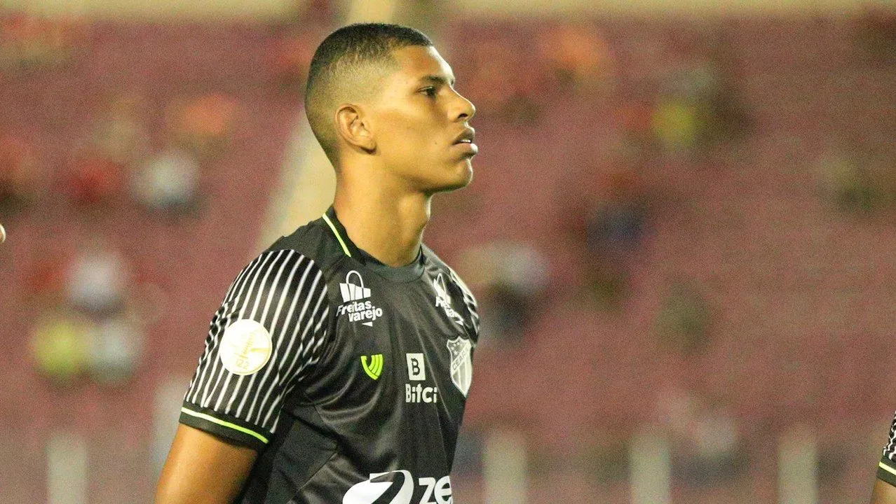 O zagueiro Marcos Victor é uma das apostas para o futuro do Ceará