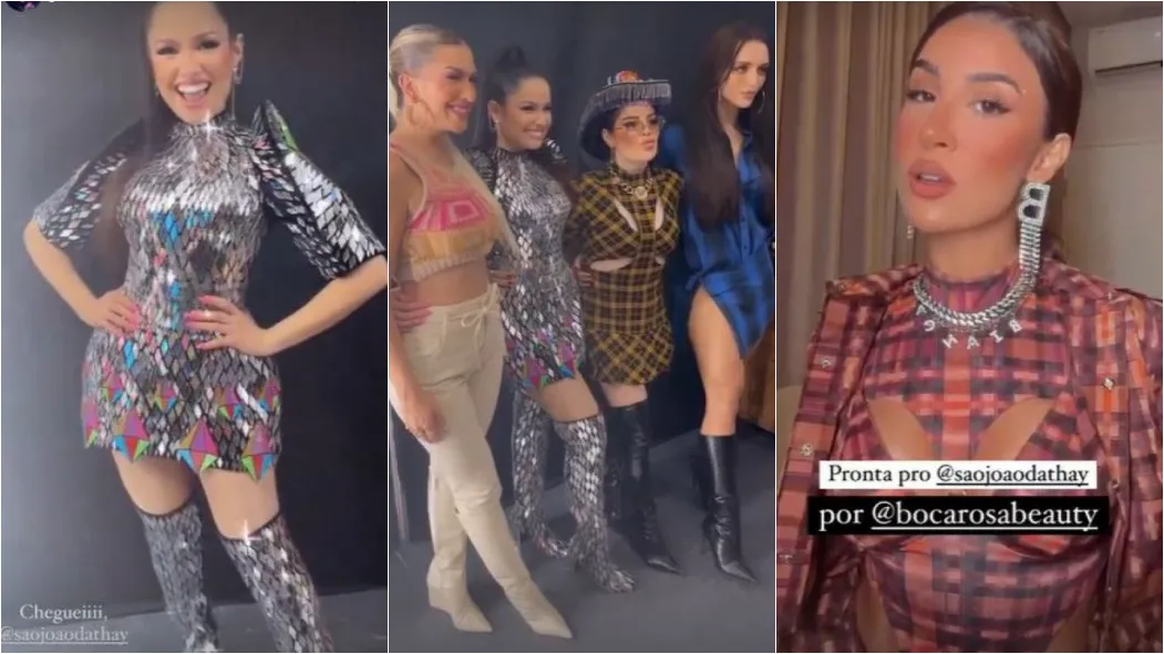 Juliette, Gkay, Rafa Kalimann, Lore Improta e Bianca Andrade