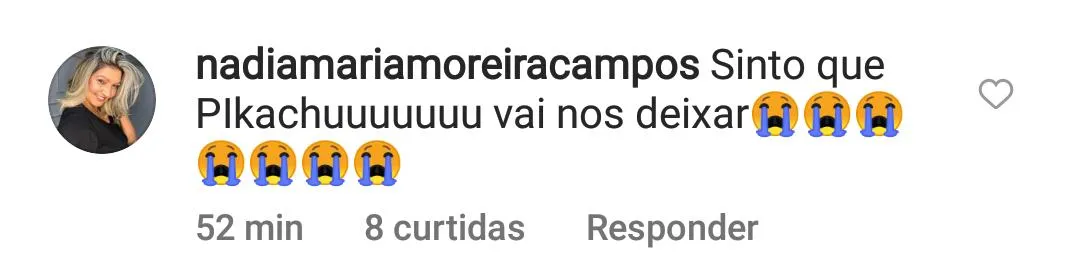 Torcida comenta possível saída de Pikachu.