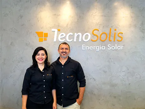 Viviana Valente e Sandro Valente, diretores da Tecnosolis