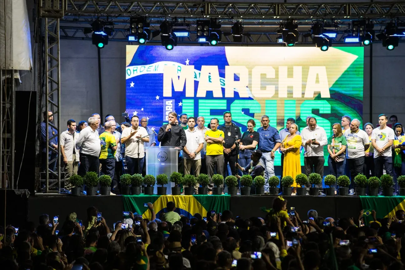 A cúpula do PL do Ceará não esteve no palanque com o presidente