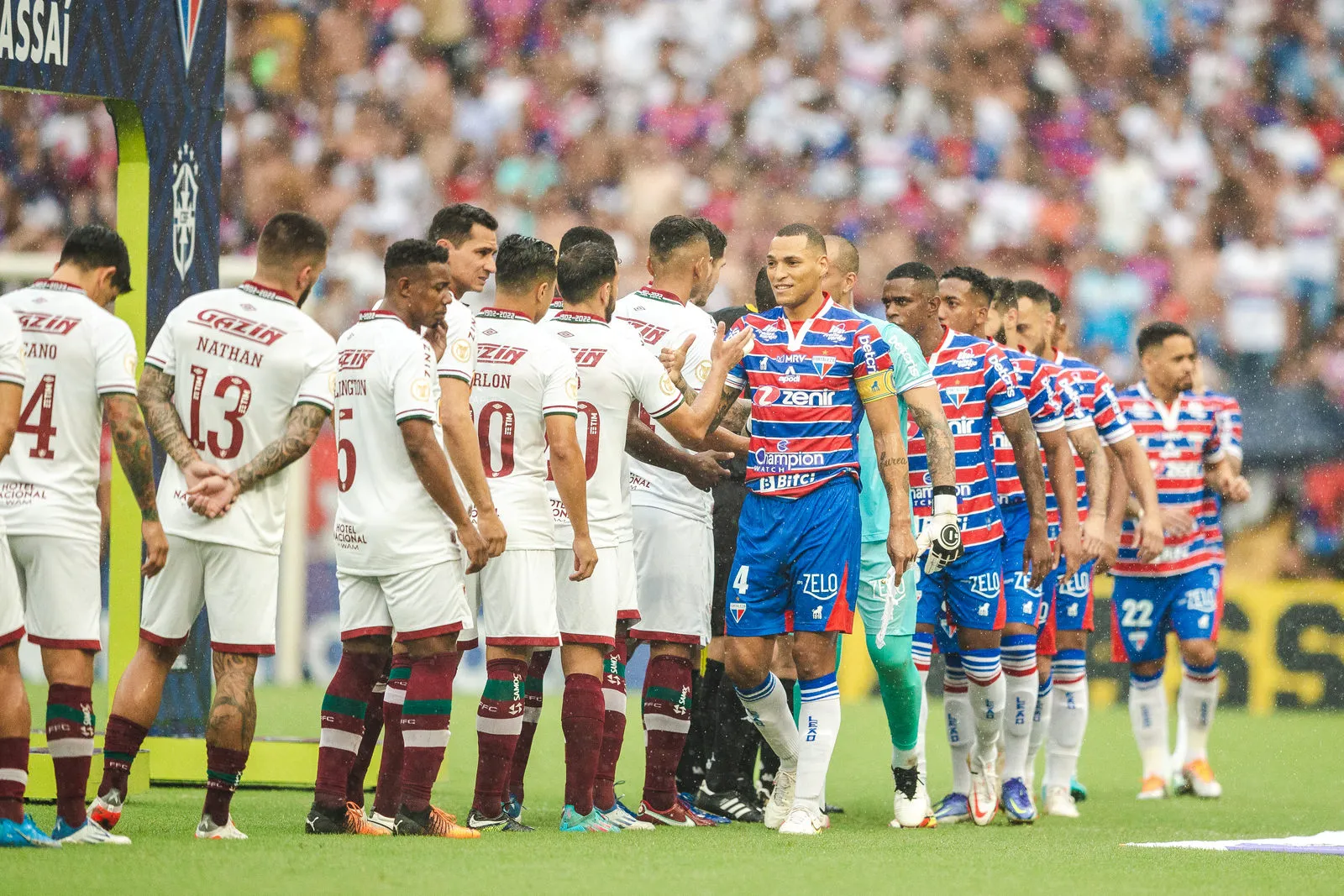 O Fortaleza enfrentou o Fluminense nas últimas edições da Série A